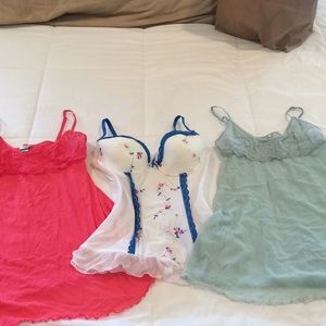 Lingerie bundle: Victoria’s secret x 2 and corset